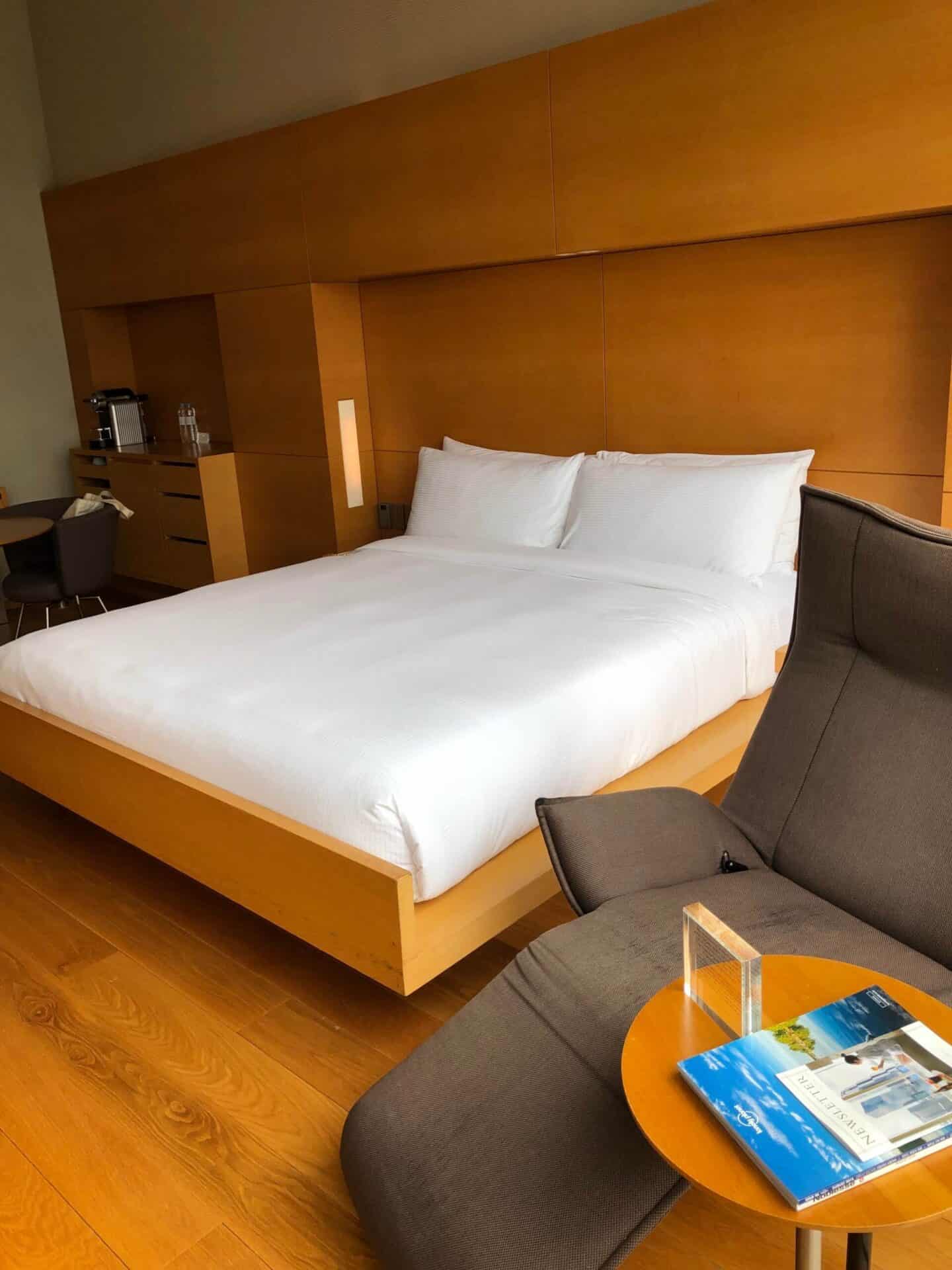 キングサイズのベッド