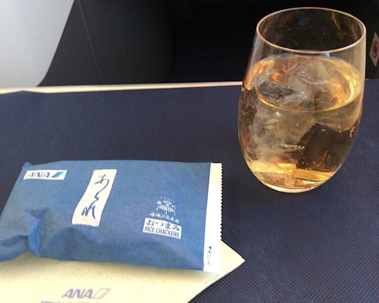 あられとジンジャーエール