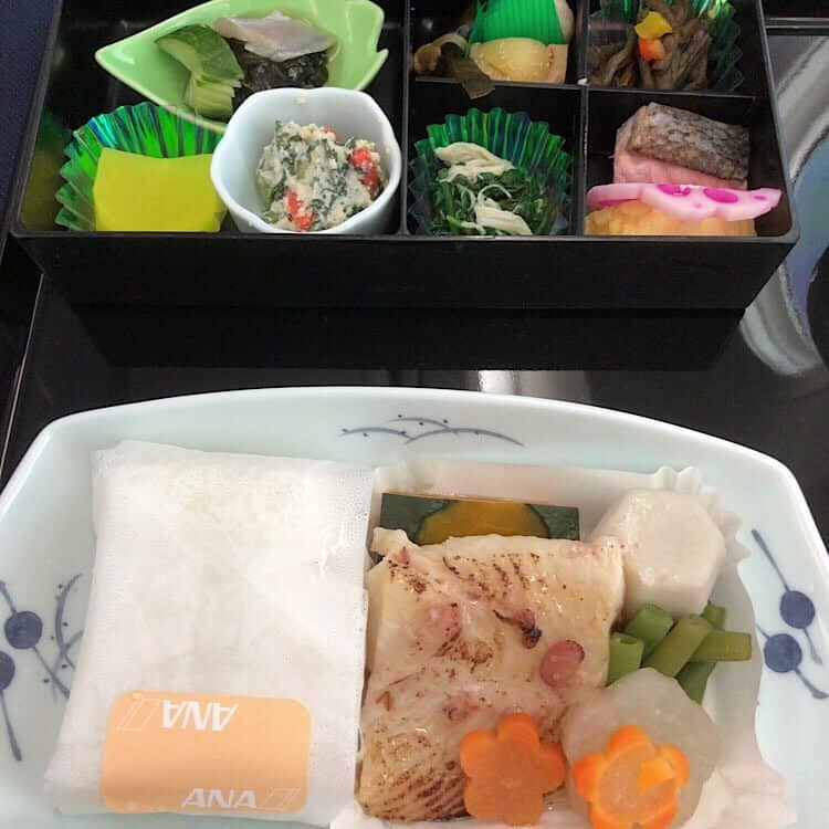 ビジネスクラス機内食　和食