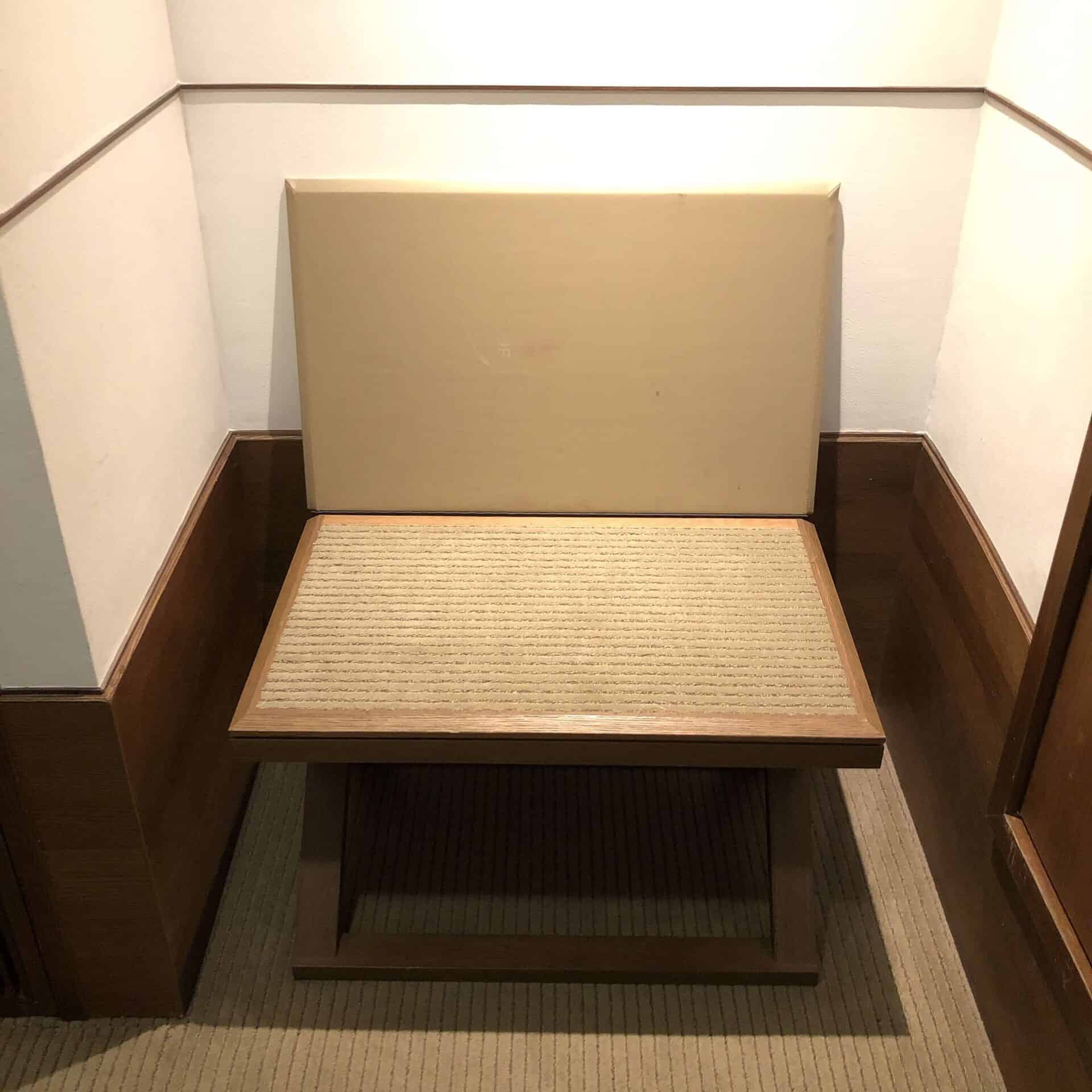 キャリーケースを置く場所