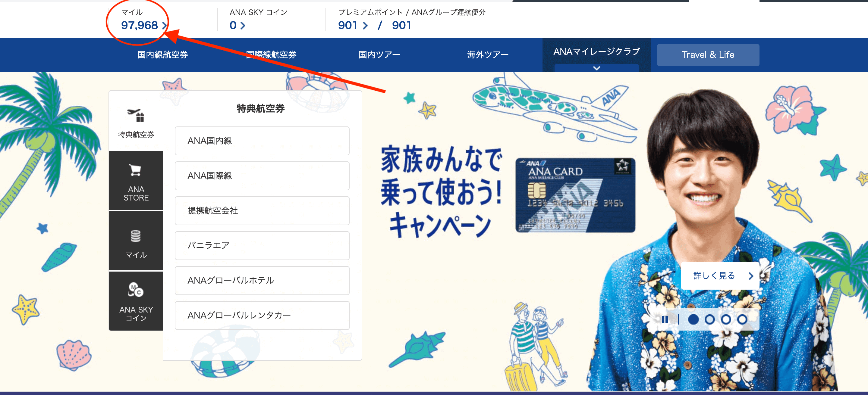 ANAマイレージクラブ