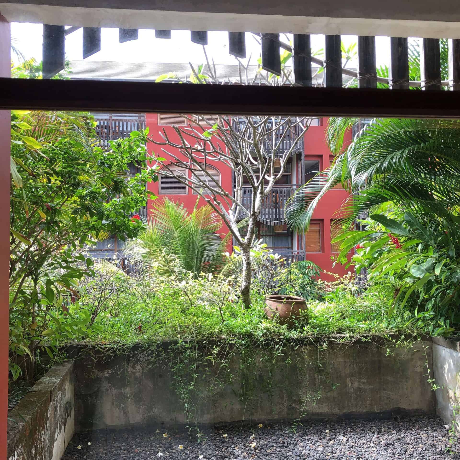 バルコニーからの風景