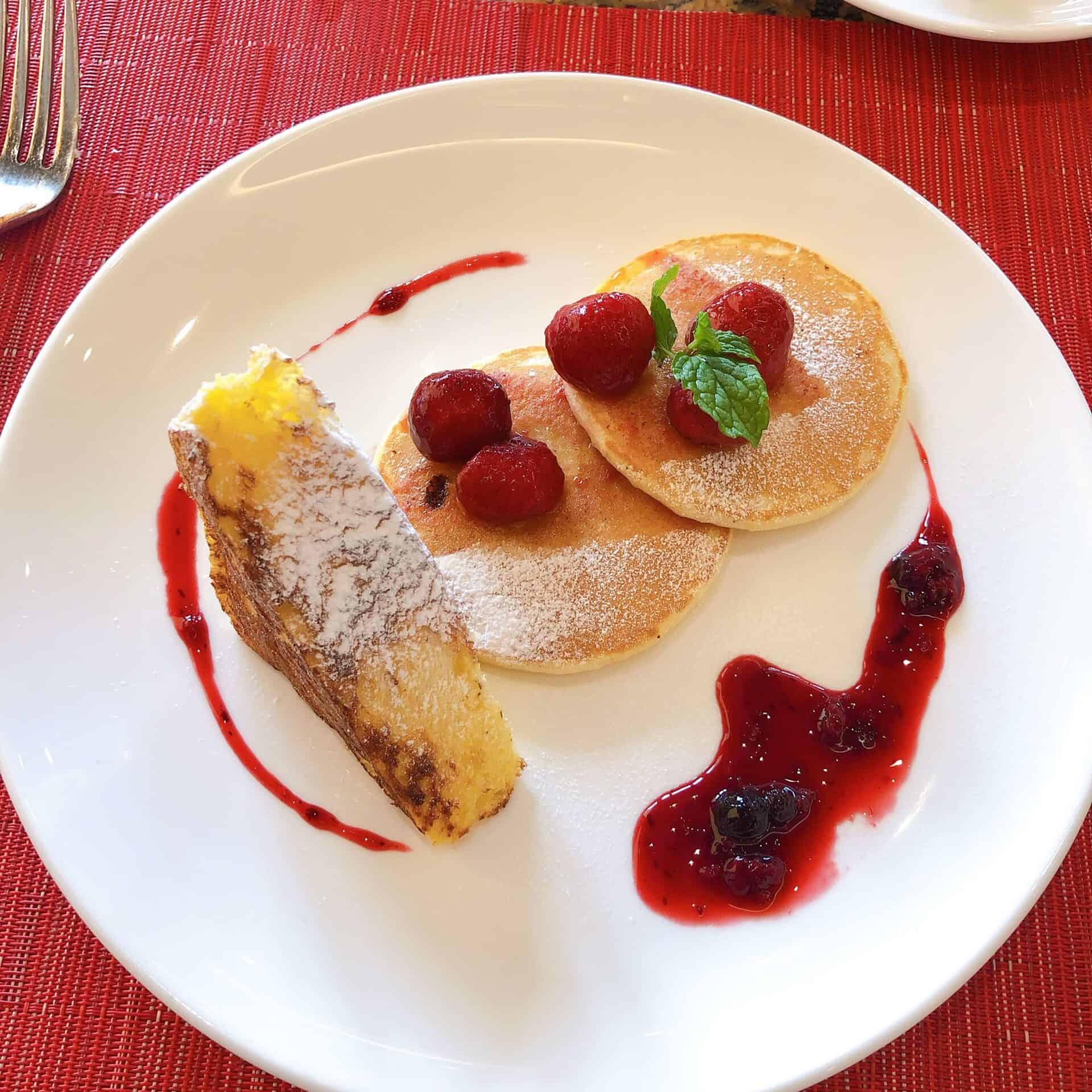 パンケーキとワッフル