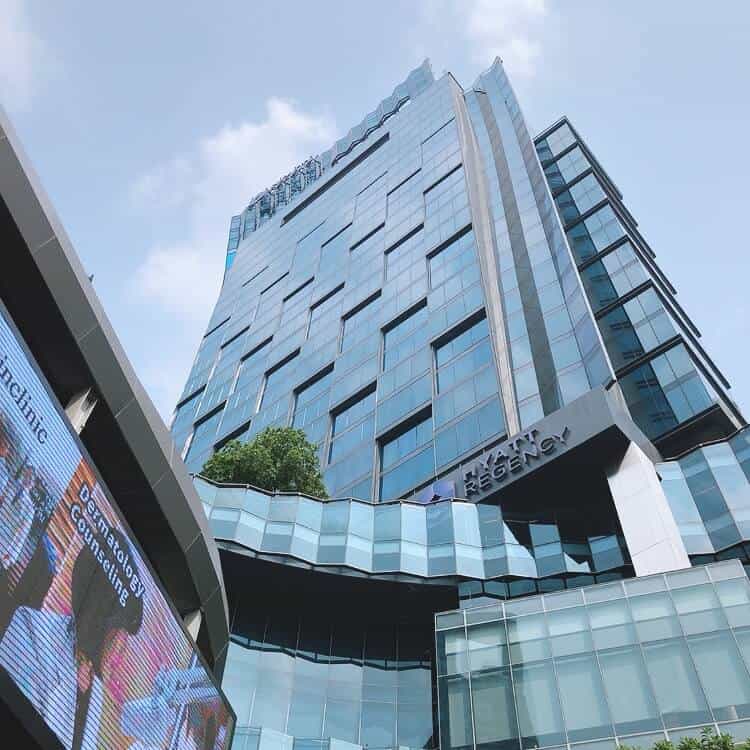 ハイアットリージェンシーバンコクの外観