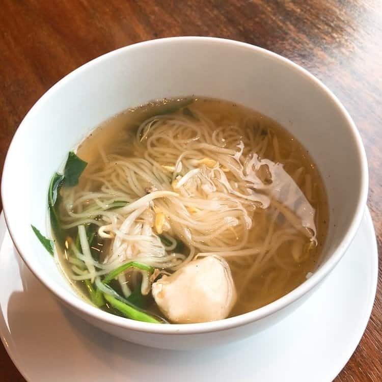 注文したライスヌードル