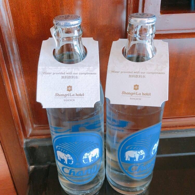 無料のミネラルウォーター