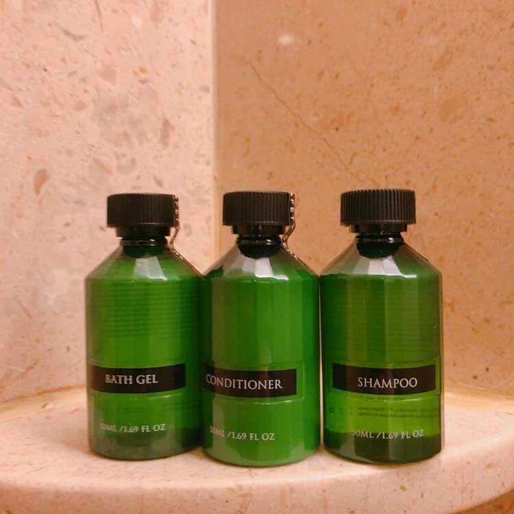 シャングリラホテルオリジナルバスアメニティ