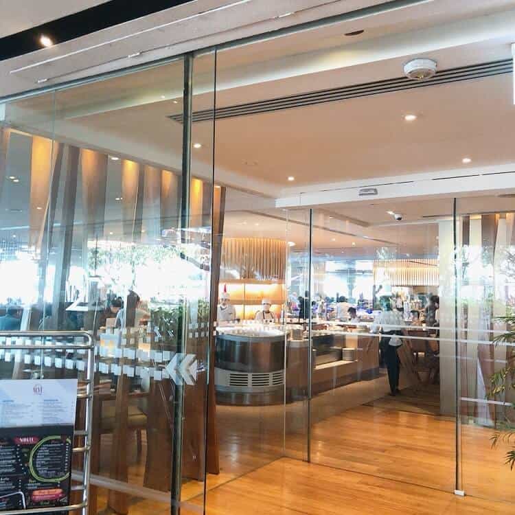 朝食会場NEXT2の入り口