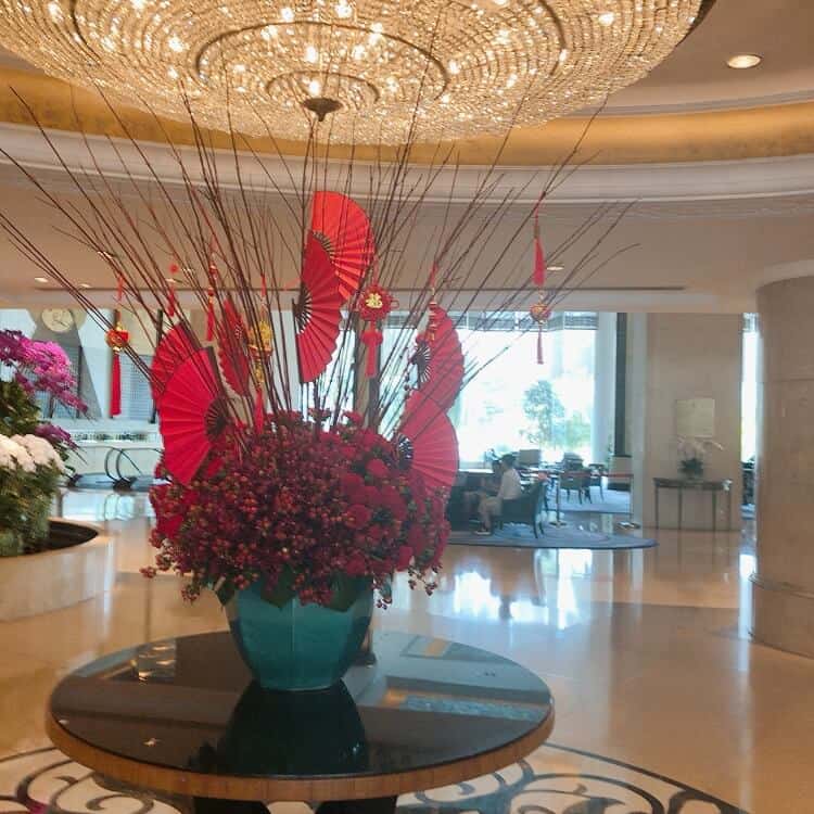 旧正月をお祝いする花