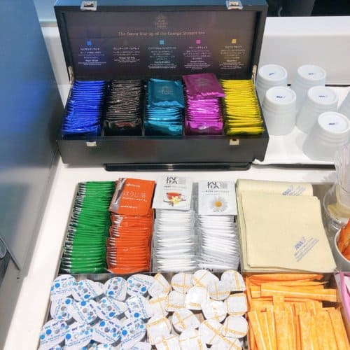 様々な種類のティーバッグ