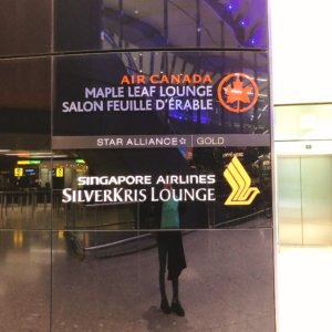 メープルリーフラウンジ入り口