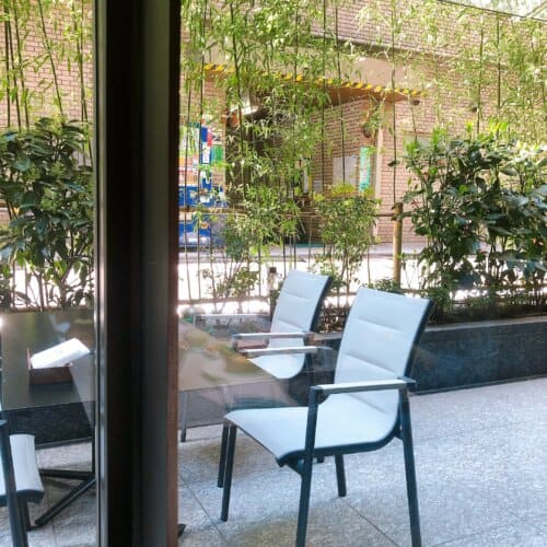 ACキッチンのテラス席