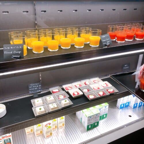 フレッシュジュースやマグロなど