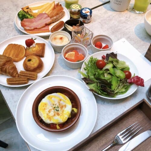 ピックアップした朝食