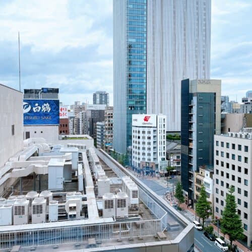 スタンダードルームからの眺望