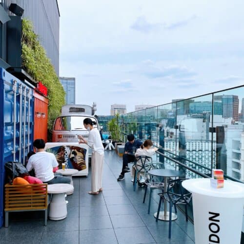 ルーフトップバーの全体の様子