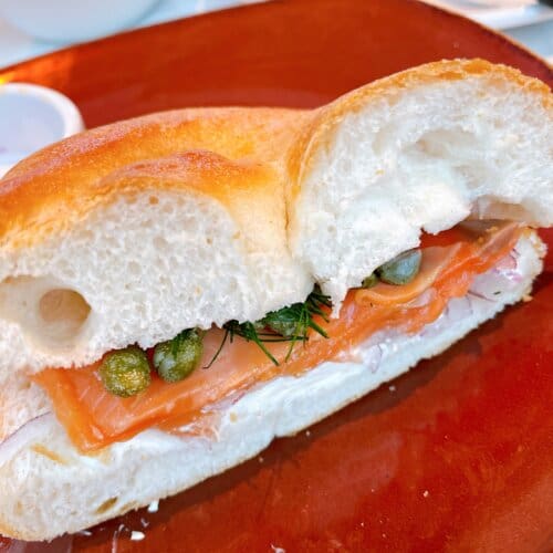 サーモンベーグル