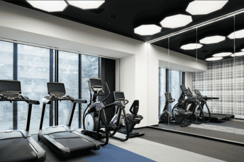 フィットネスルーム全体の様子