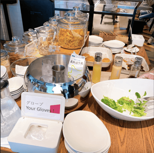 シリアルやドライフルーツなど