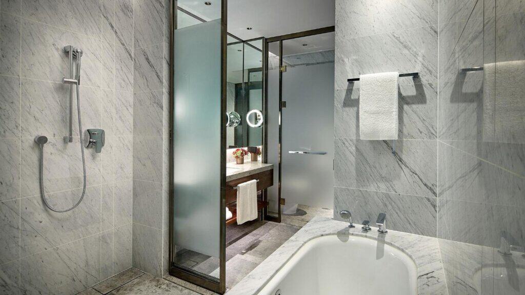 ロッテホテルソウルエグゼクティブタワーのバスルーム