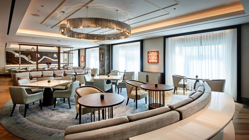 ロッテホテルソウルエグゼクティブタワーのクラブラウンジ