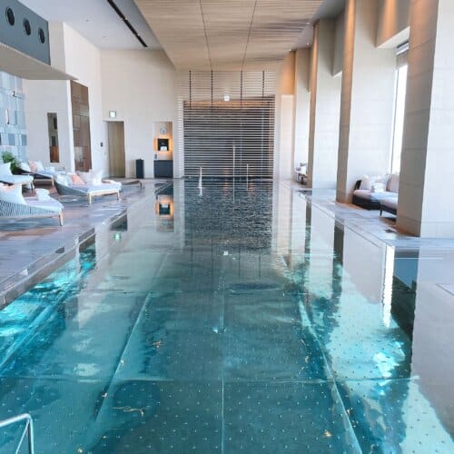 プールエリア全体の様子