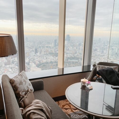 ライブラリーラウンジのソファ席