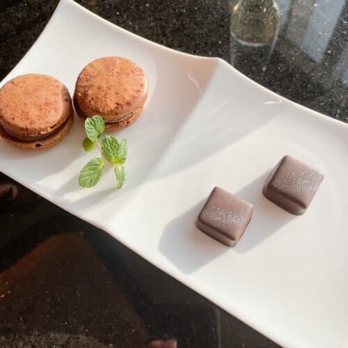ピエールエルメのマカロンとチョコレート