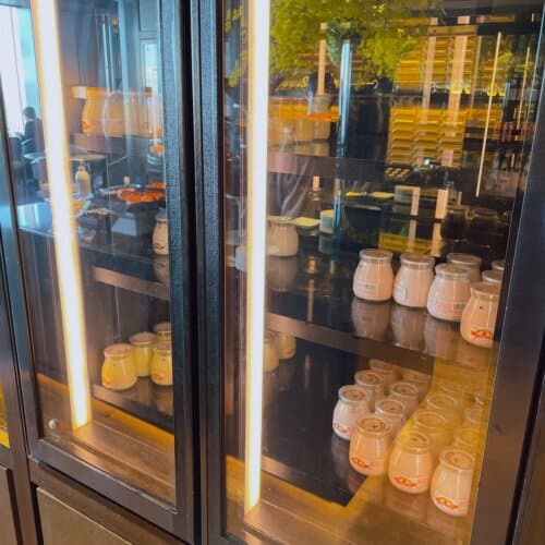 瓶に入ったヨーグルト