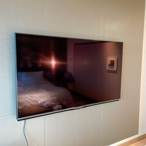 60インチの液晶テレビ