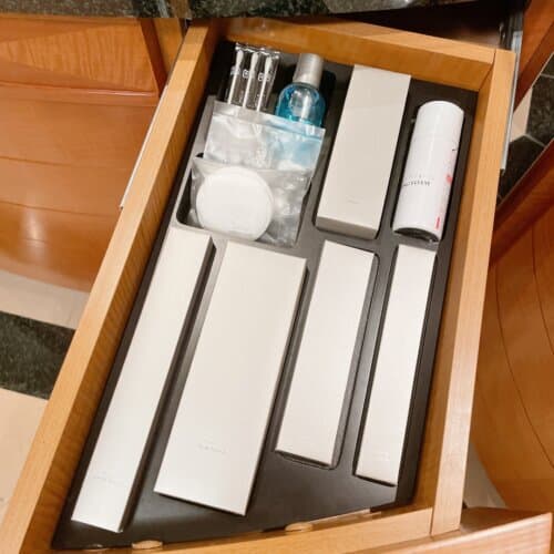 基礎アメニティ類