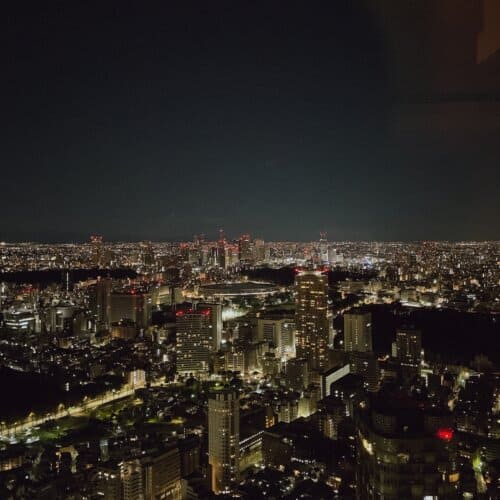 お部屋から見える夜景