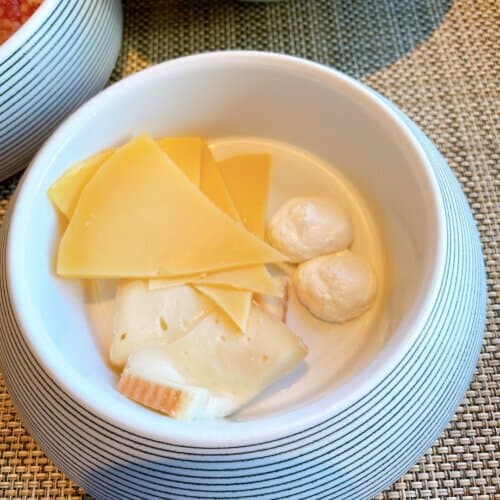 チーズの盛り合わせ