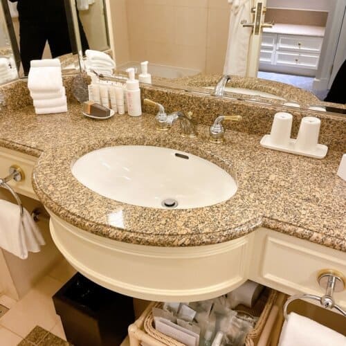 ウェットエリア全体の様子