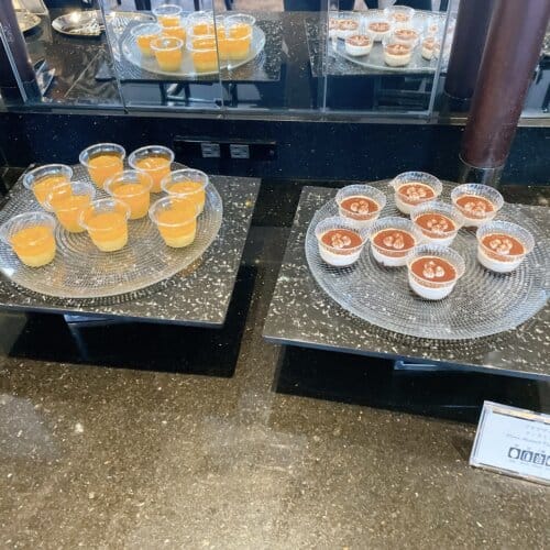 ティラミスやマンゴーゼリー