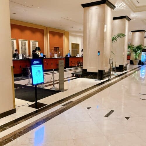 ロビー&レセプションの様子