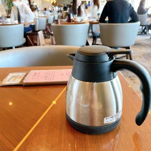 ポットに入ったコーヒー