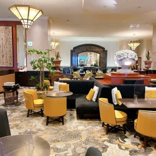 ロビーラウンジの様子