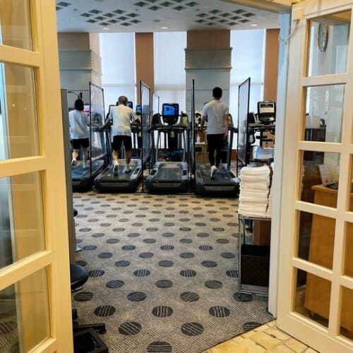 フィットネスエリア全体の様子