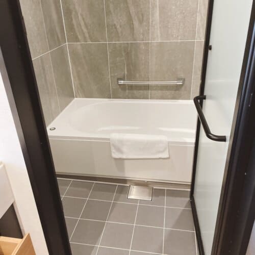 洗い場付きのバスルーム