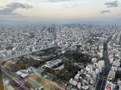 クラブスーペリアルームから眺められる眺望