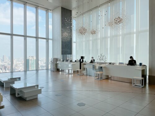 19階のロビー