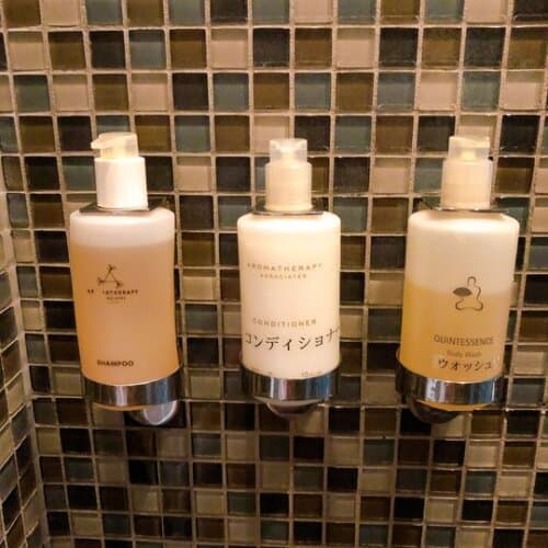 アロマセラピーアソシエイツのバスアメニティ