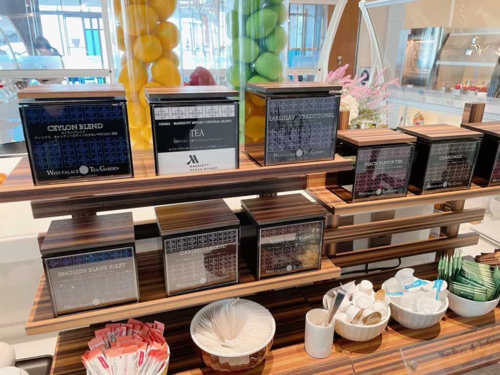 WEST PLACE TEA GARDENのティーバッグ