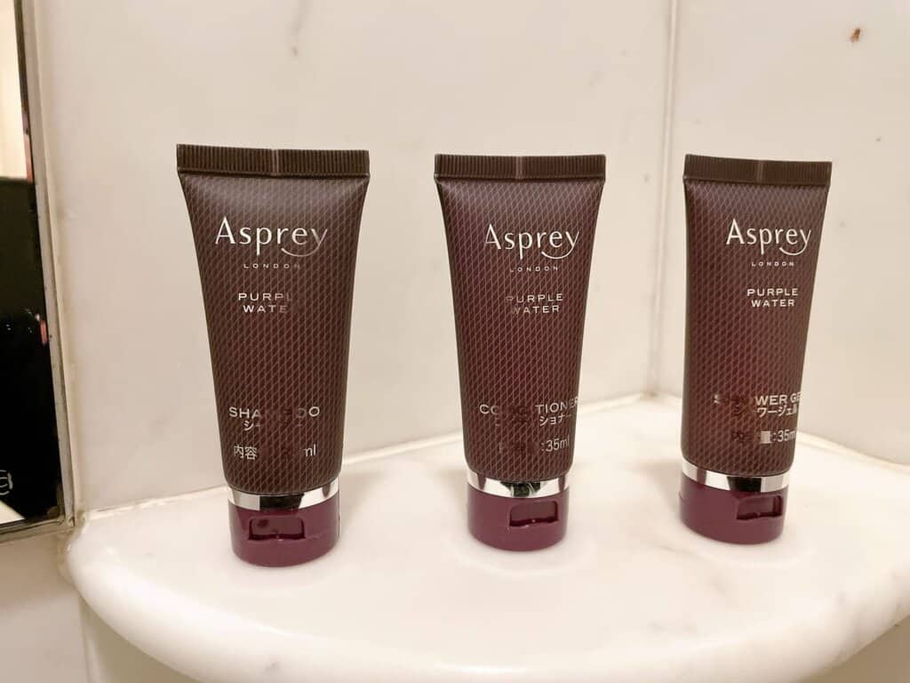 アスプレイのバスアメニティ