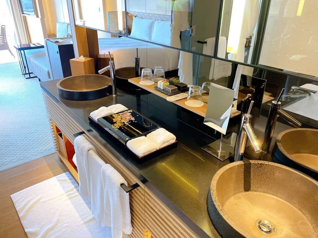 ウェットエリア全体の様子