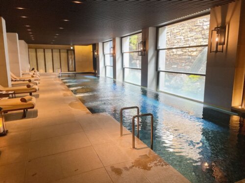 プールエリア全体の様子