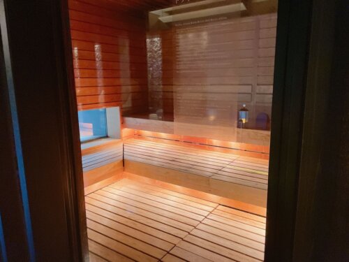 ドライサウナの様子