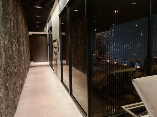 フィットネスエリア入り口