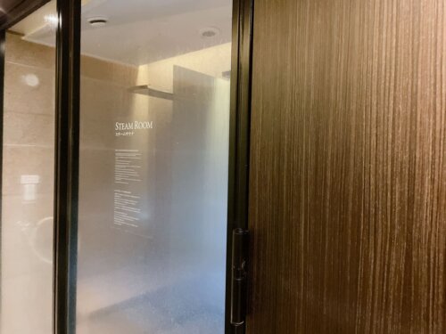スチームサウナの様子